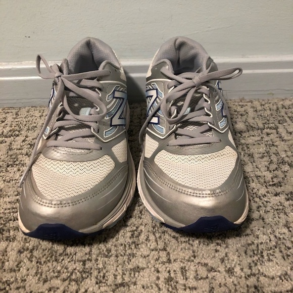 New Balance 1340v3 Gray & Silver Tennis Shoes Size 9.5 - Picture 4 of 9